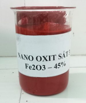 Nano sắt oxit ( Fe2O3) 45%